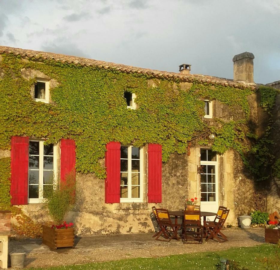 Logis De Bois Roche Villa Saint-Bonnet-sur-Gironde Exterior foto